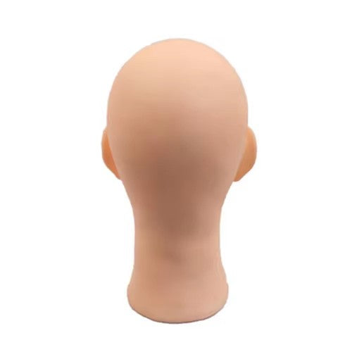 54cm head circumference male bald mannequin head dummy head