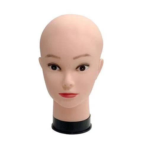 53cm mannequin head large head circumference female model head