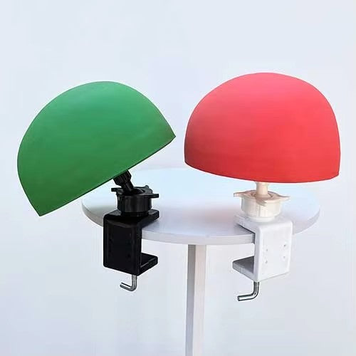 Colored half-head model training mannequin head model stand