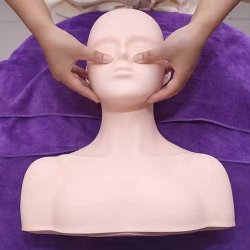 Beauty salon practice human body model head model