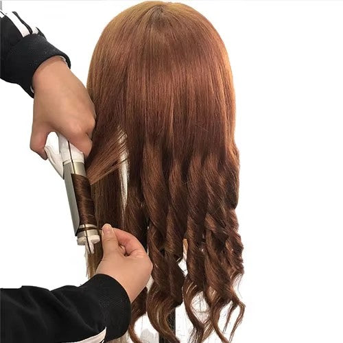Cabeza de maniquí para prácticas de aprendiz de peluquería (85% real)
