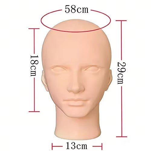 58cm head circumference mannequin head dummy head
