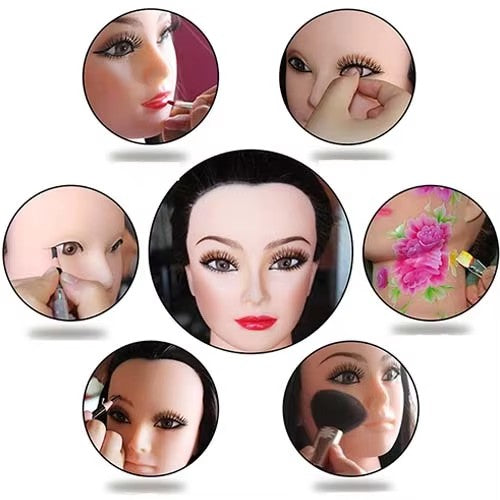 wig head model hairdressing and cutting tutorial head