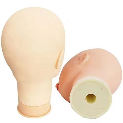 Bald mannequin head female head model Dummy head