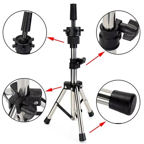 58cm human body model head tripod head form support