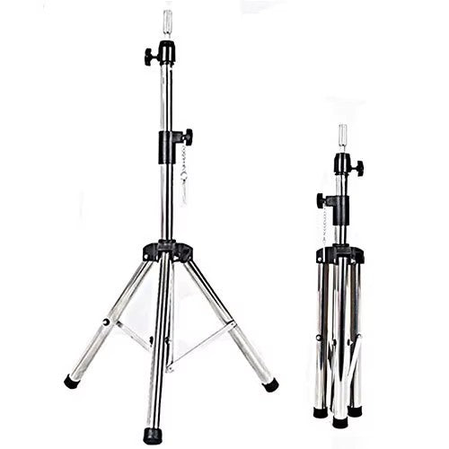 155cm mannequin head tripod hairdressing training head support
